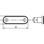Hella LED Number Plate Lamp - Image 2