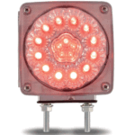 Kenworth LED Indecator Lights Amber/Red Clear Lens - Image 4